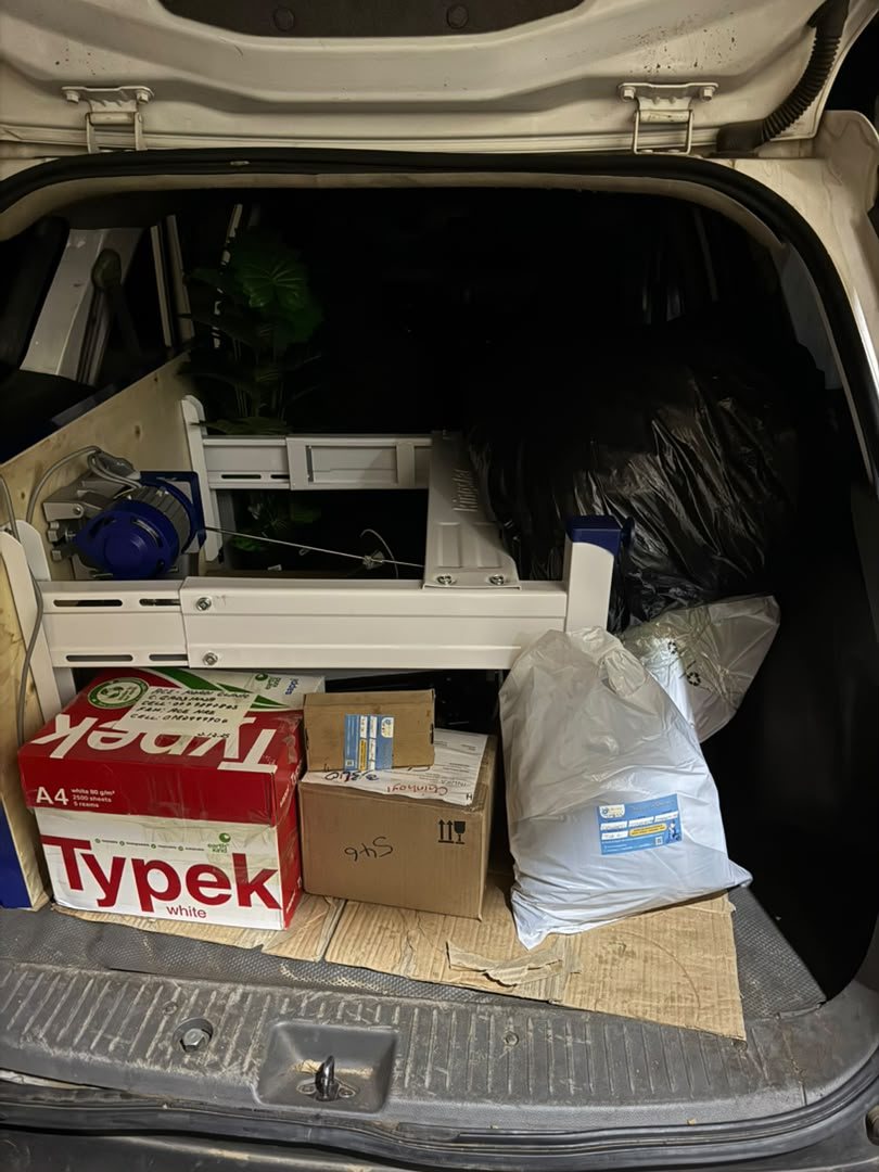 Multi-parcel vehicle load